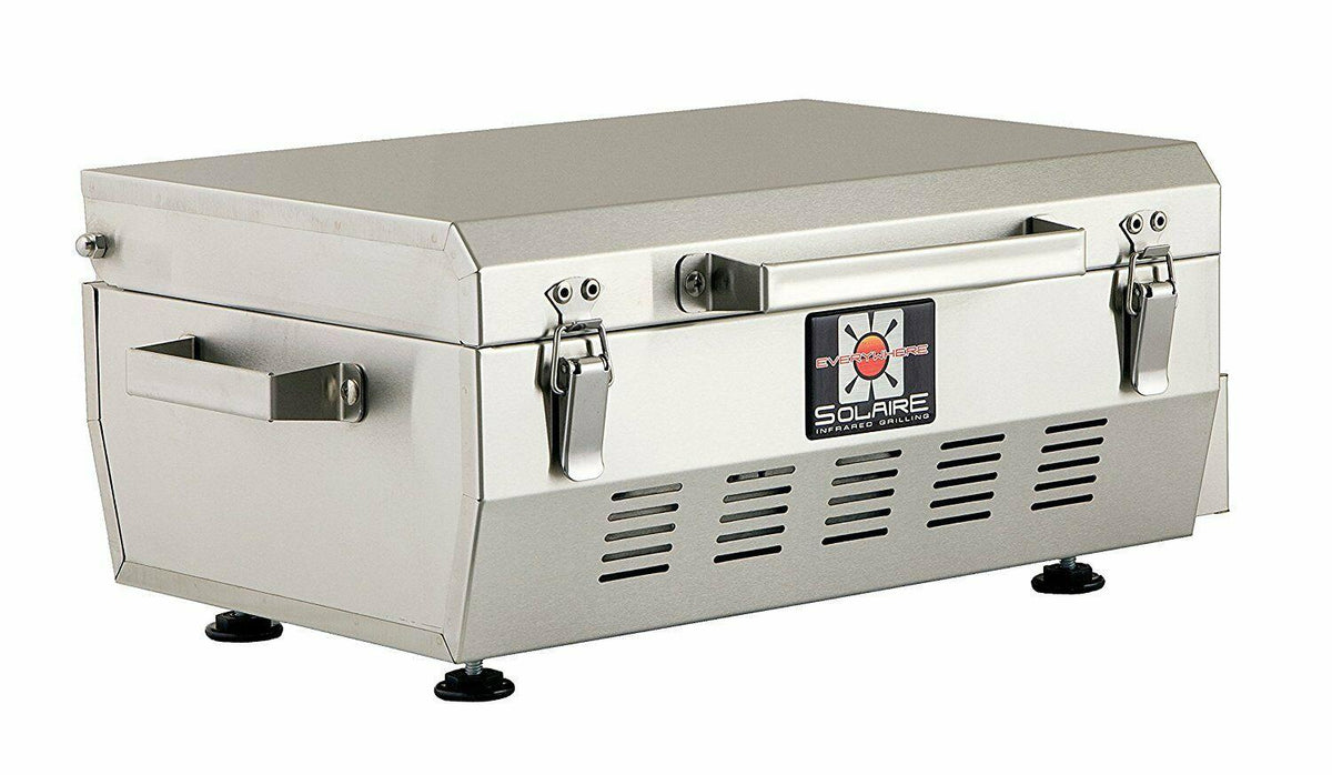 Solaire Everywhere Infrared Portable Propane Grill, 14,000 BTU, SOL-EV17A, USA!