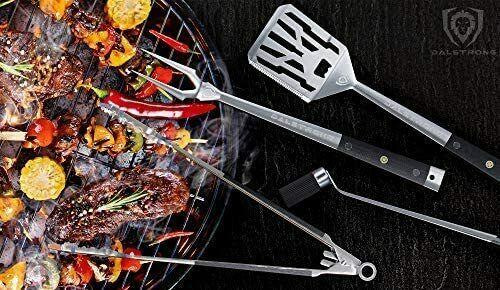 DALSTRONG 4-Piece Professional BBQ Pitmaster Grill Set - Premium High-Carbon ...