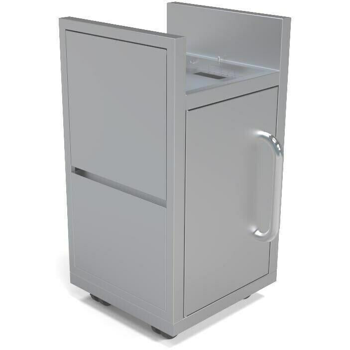 Le Griddle Stainless Steel Cart For 16-Inch Wee Griddle