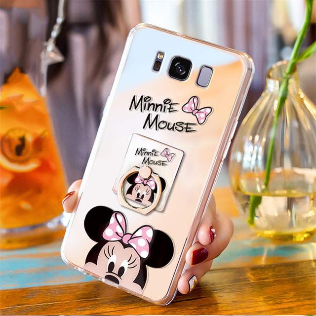 Phone Case - Ultra Thin Clear Mirror Cute Case For Samsung Galaxy S9 S8 Note8