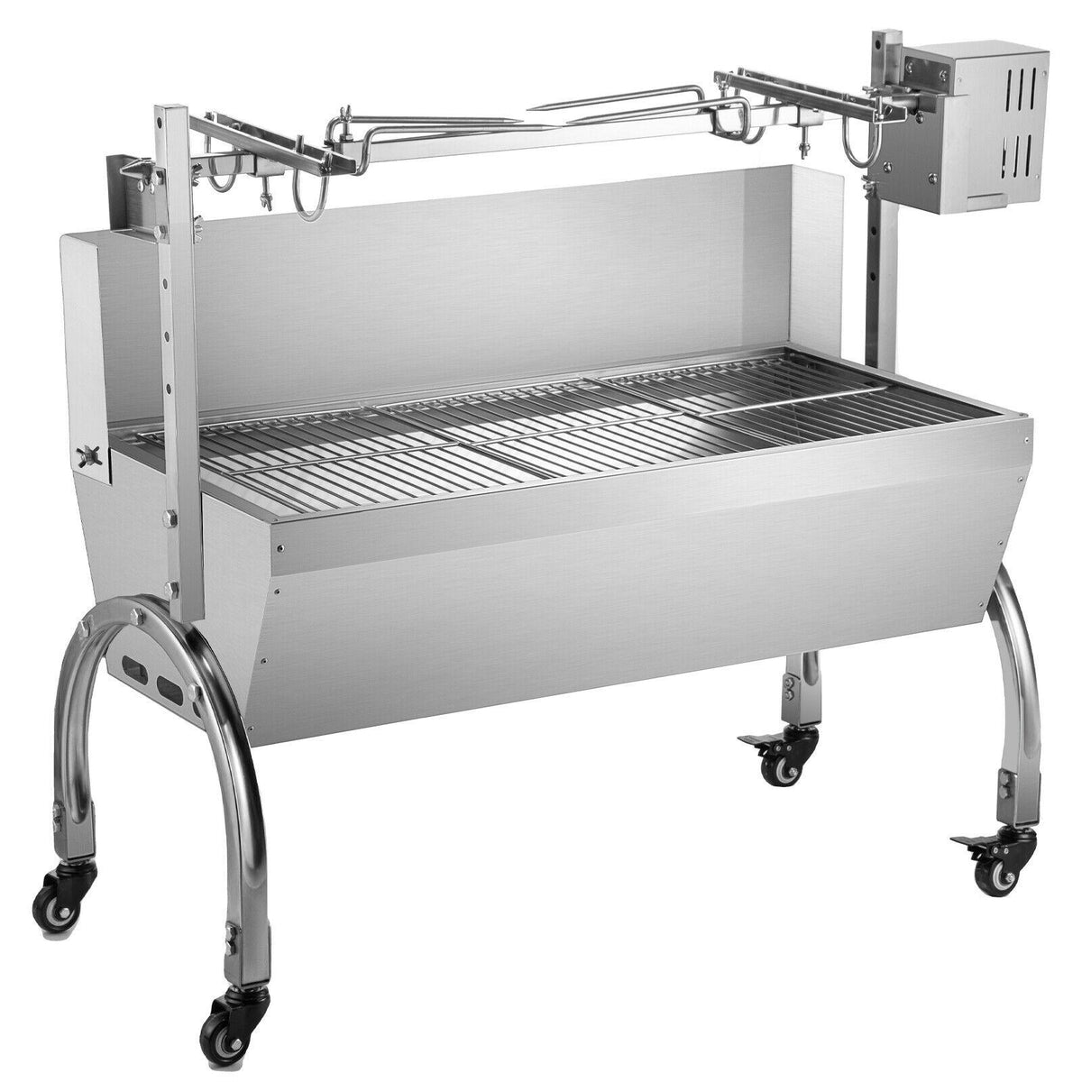 VEVOR BBQ Roaster 45W 132lb Roasting Machine Pork Rotisserie Roaster for Lamp