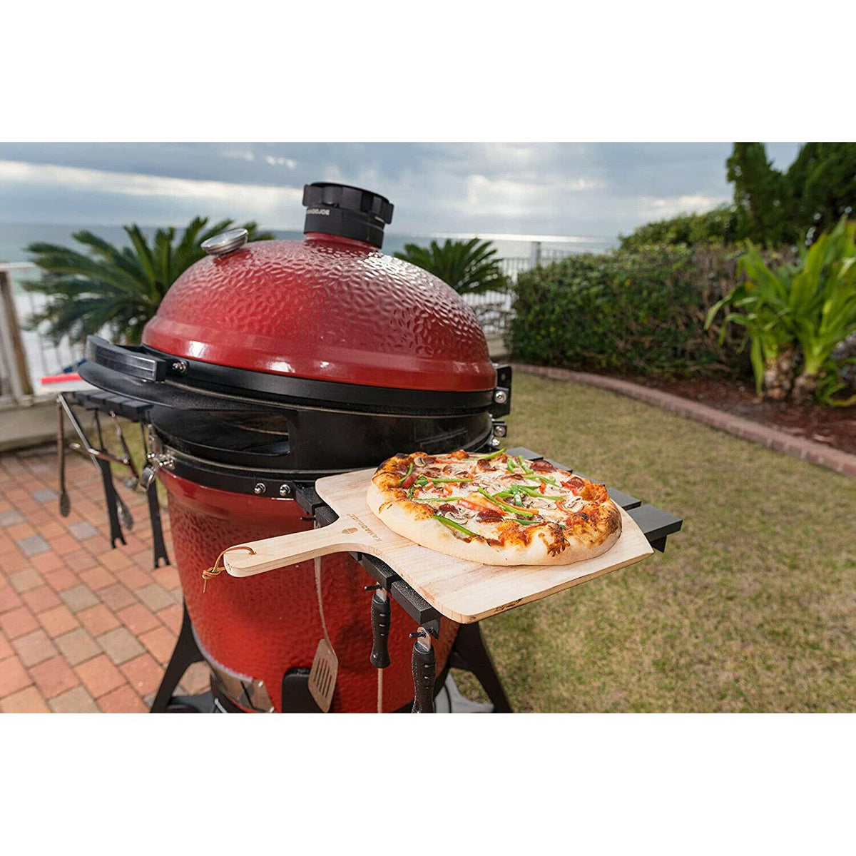 Kamado Joe BJ-DJ Big Joe DoJoe Ceramic Grill Oven Pizza Baking Stone Attachment