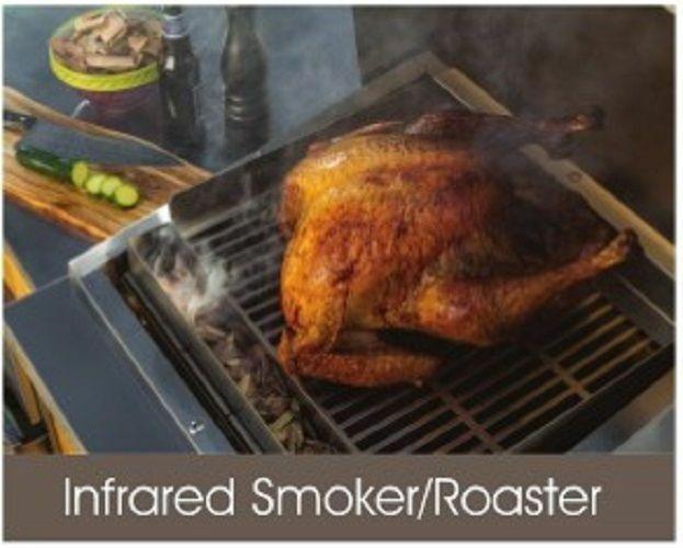 TEC Stainless Steel Patio Fr Series Infrared Smoker / Roaster - PFRSMKR