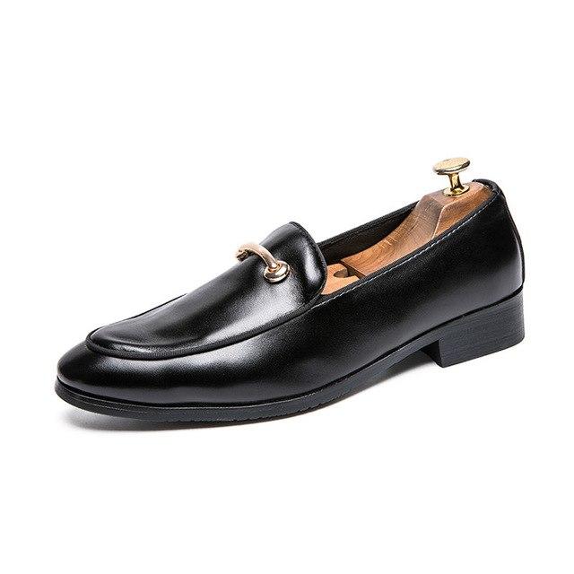 Men's Shoes - Brand Casual Classy Leather Business Dress Shoes