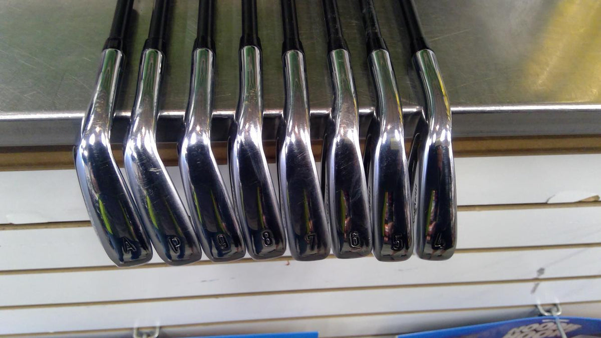 Used Callaway Left Hand MAVRIK Pro Iron Set S300 4-AW