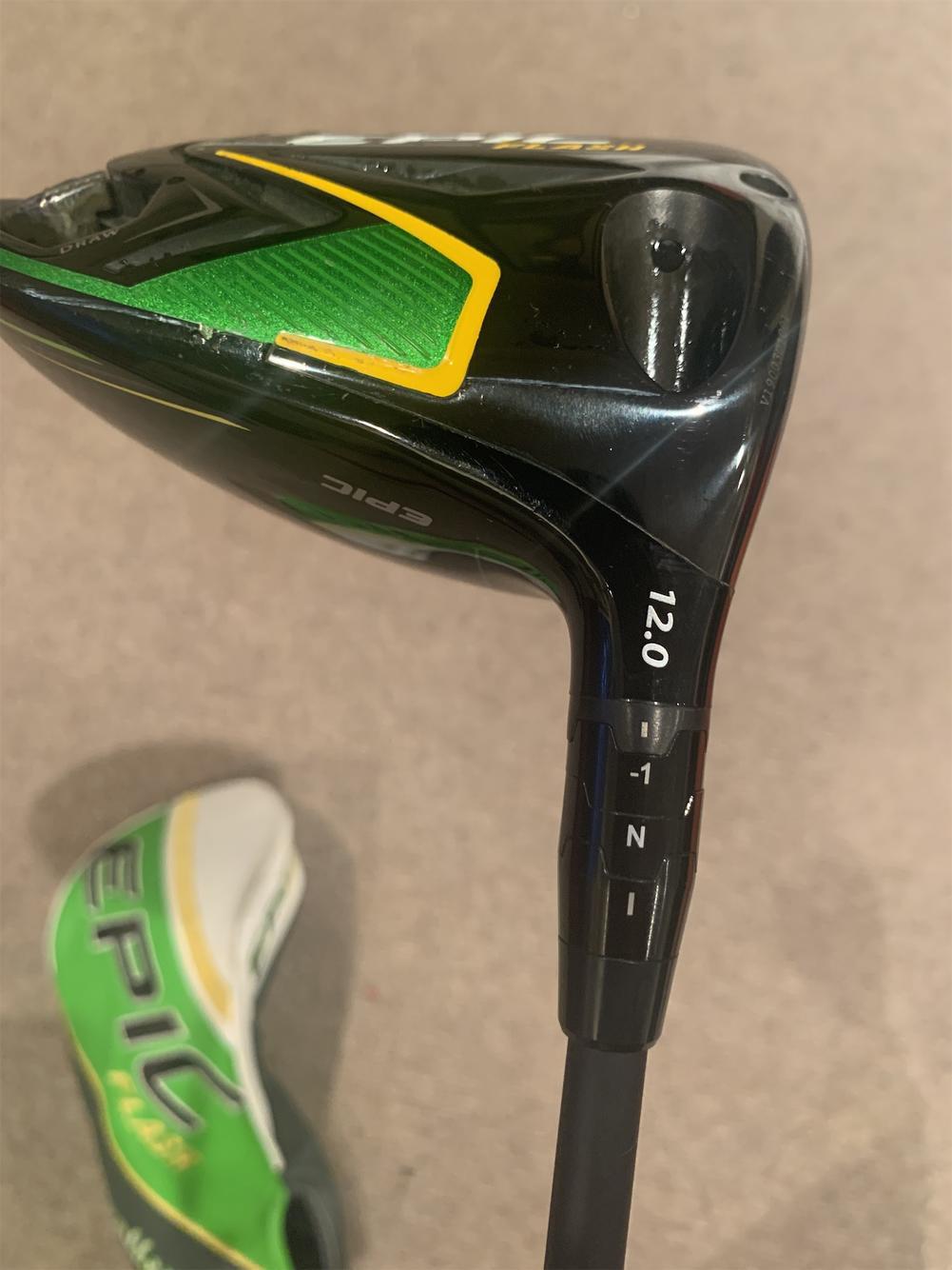 Men's Right Handed Epic Flash Original Extra Stiff Flex 12 Loft Driver