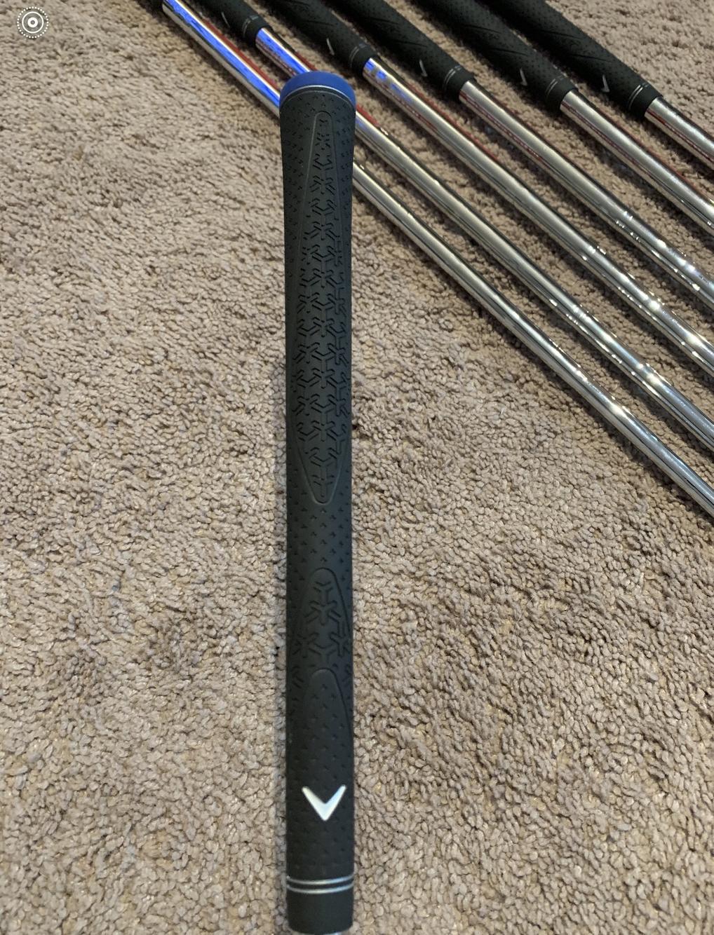 Men's Left Hand XR Regular Flex Steel Shaft Iron Set
