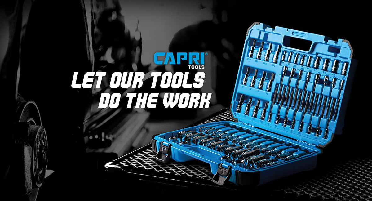 Capri Tools Bit Socket Set, Advanced Series, 88-Piece (30500-88MS)