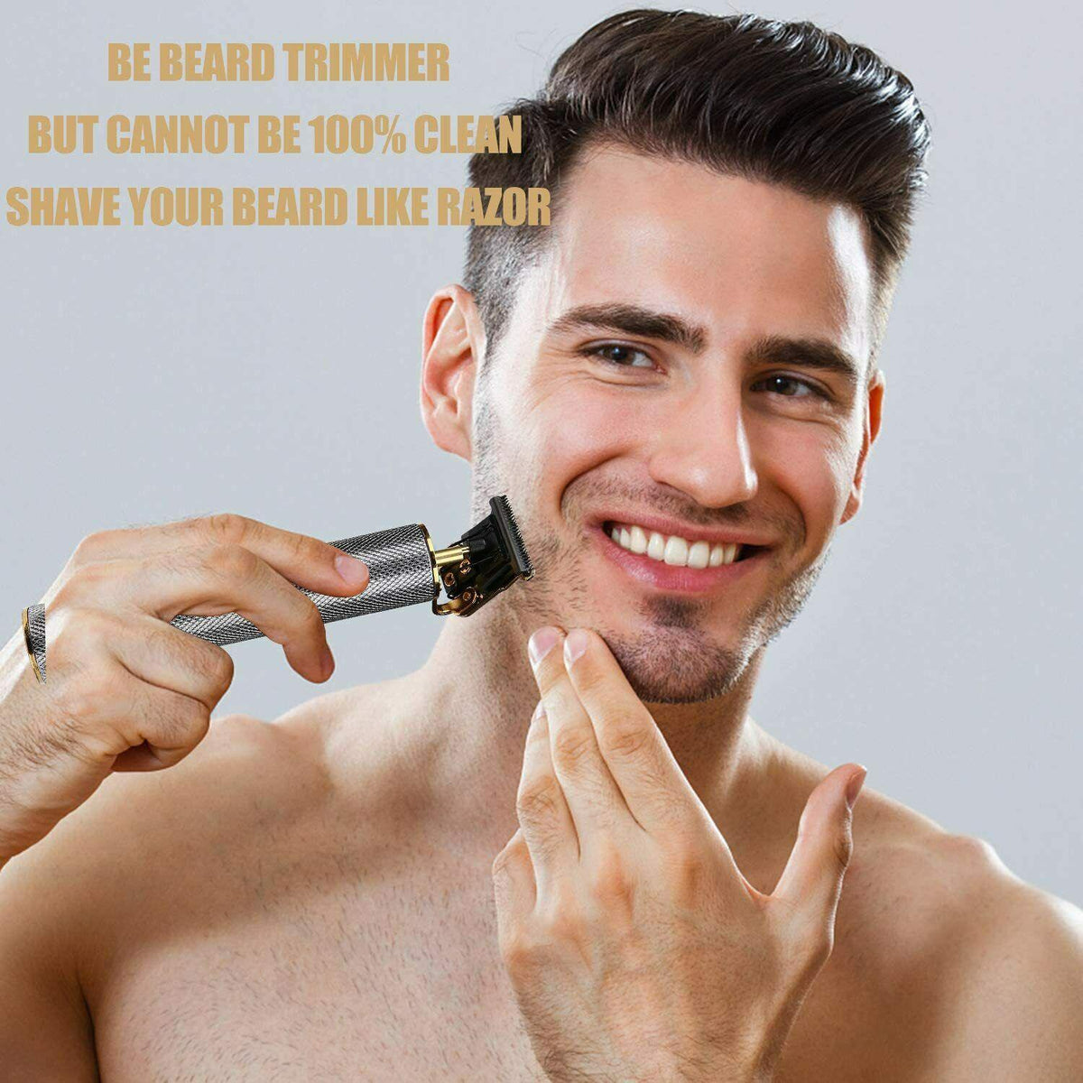 Trimmer Electric BESTBOMG Professional Rechargeable On T With 4 Combs