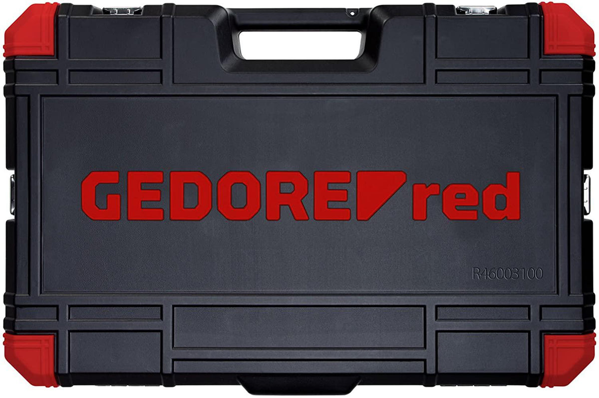 GEDORE RED Socket set 1/4+1/2 size10-32mm 100pcs R46003100