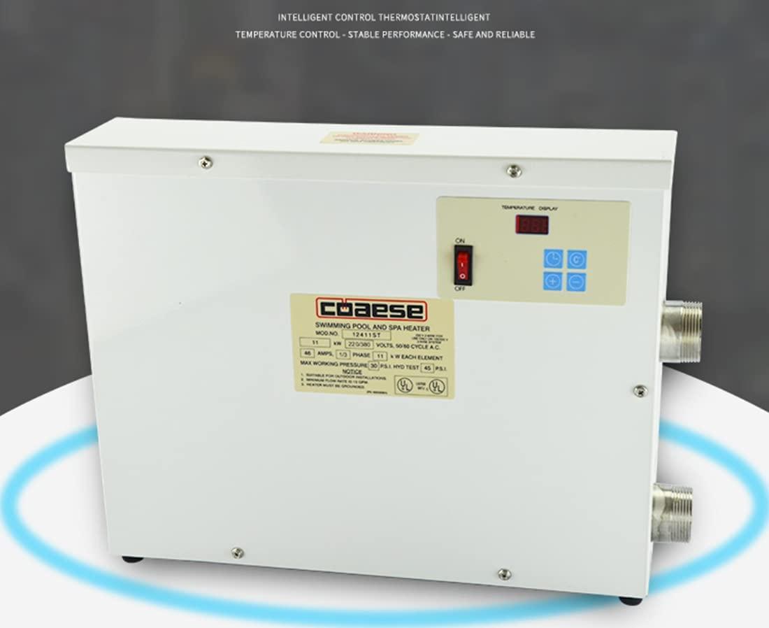 cjc Water Heater Thermostat Swimming Pool Thermostat SPA Bath Pool Heater Electric Water Heater Thermostat Temperature Controller (220Volt, 5.5KW)