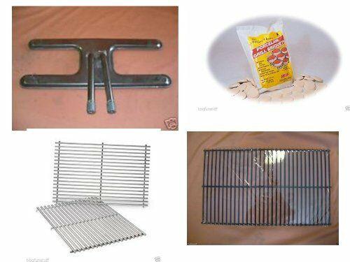 MHP WNK Gas Grill Rebuild Kit Burner SS Cooking & Briquette Grates Briquette