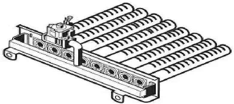 Hayward HAXBMA1301 NA MV 300 Manifold Assembly Burner Replacement for Hayward H-Series Millivolt Electronic ED1 Style Pool Heater