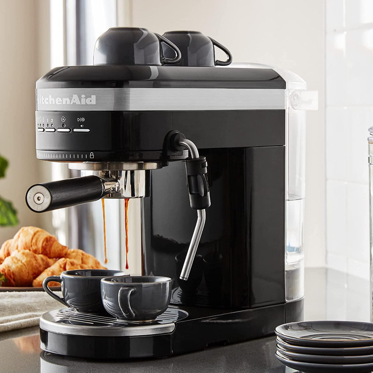 KitchenAid Metal Semi-Automatic Espresso Machine - KES6503