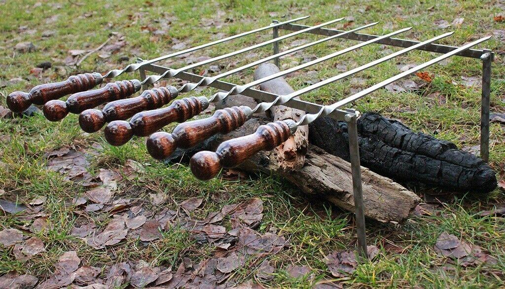 Handmade barbeque set