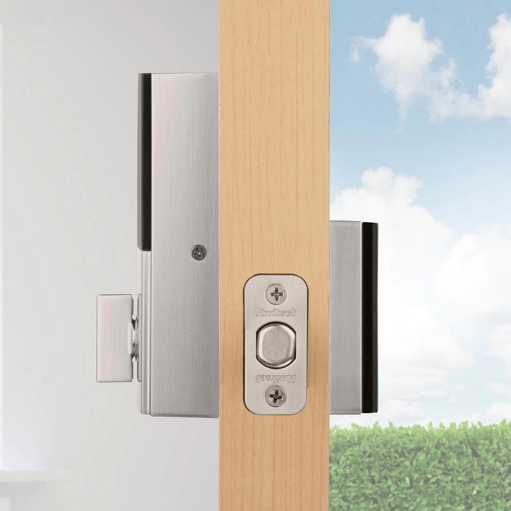 Obsidian Satin Nickel Keyless Electronic Touchscreen Deadbolt