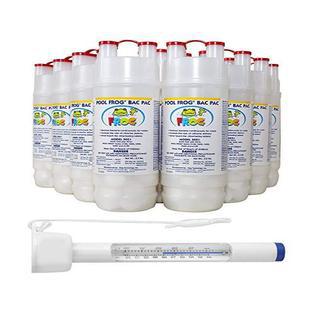 Pool Mineral Purifier Chlorine Bac Pac (12 Pack Bundled with Pearsons Thermometer)