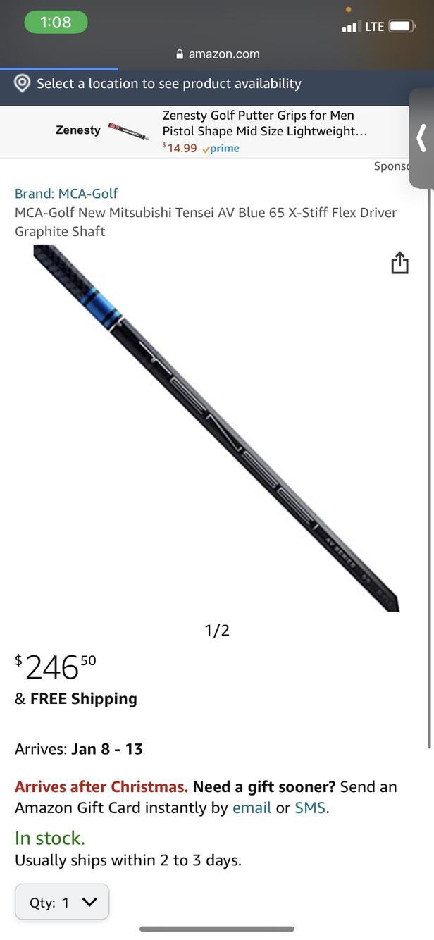 Callaway Epic Flash Driver ($250 Shaft Must See!)