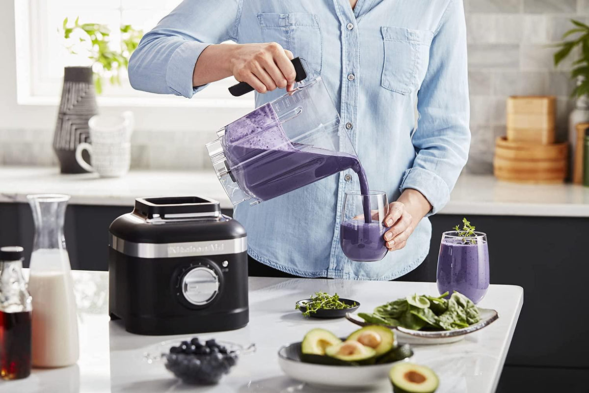 KitchenAid KSB4028BM K400 Variable Speed Blender with Tamper