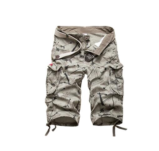2021 Men's Camouflage Camo Work Shorts