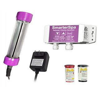 SmarterSpa Saltwater Smart Chlorine Generation System for Pools, Hot Tubs, and Spas up to 1,000 Gallons - 30