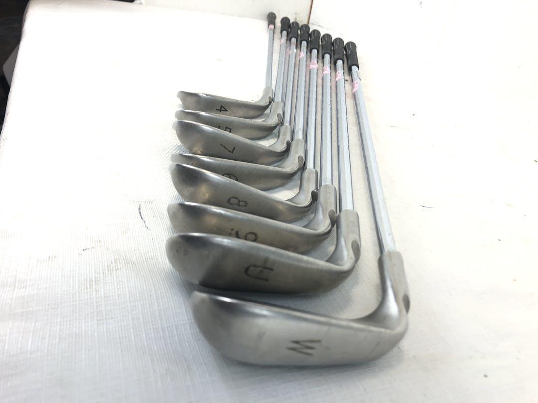Used Ping I15 4i-uw Steel Stiff Golf Iron Set Gold Dot