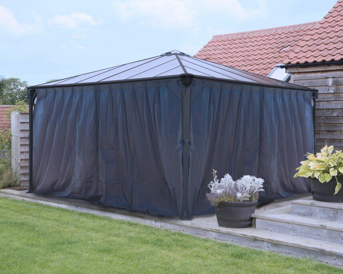 Palram - Canopia HG1068 Milano 4300 - Martinique 5000 Gazebo Curtain Set