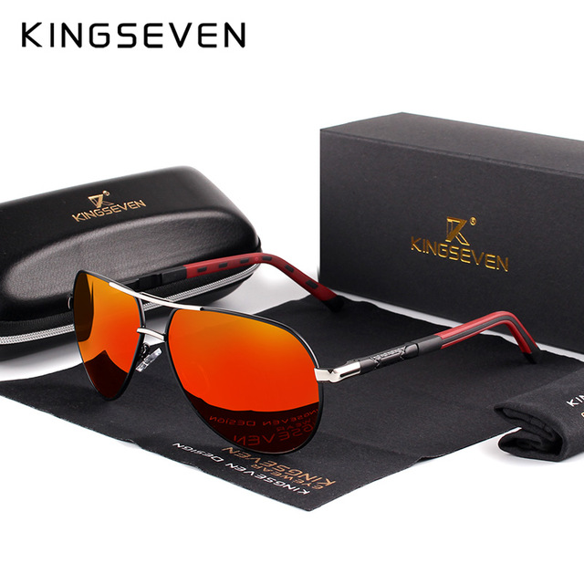 Sunglasses - Aluminum Magnesium Men's Polarized Coating Mirror Sunglasses