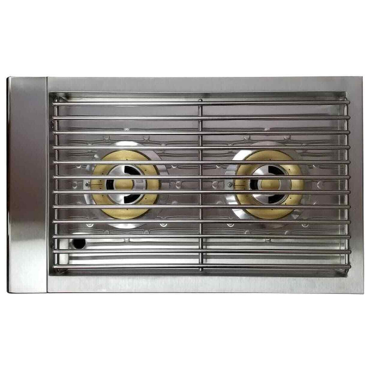 Turbo Built-In Propane Gas Double Side Burner With Lid