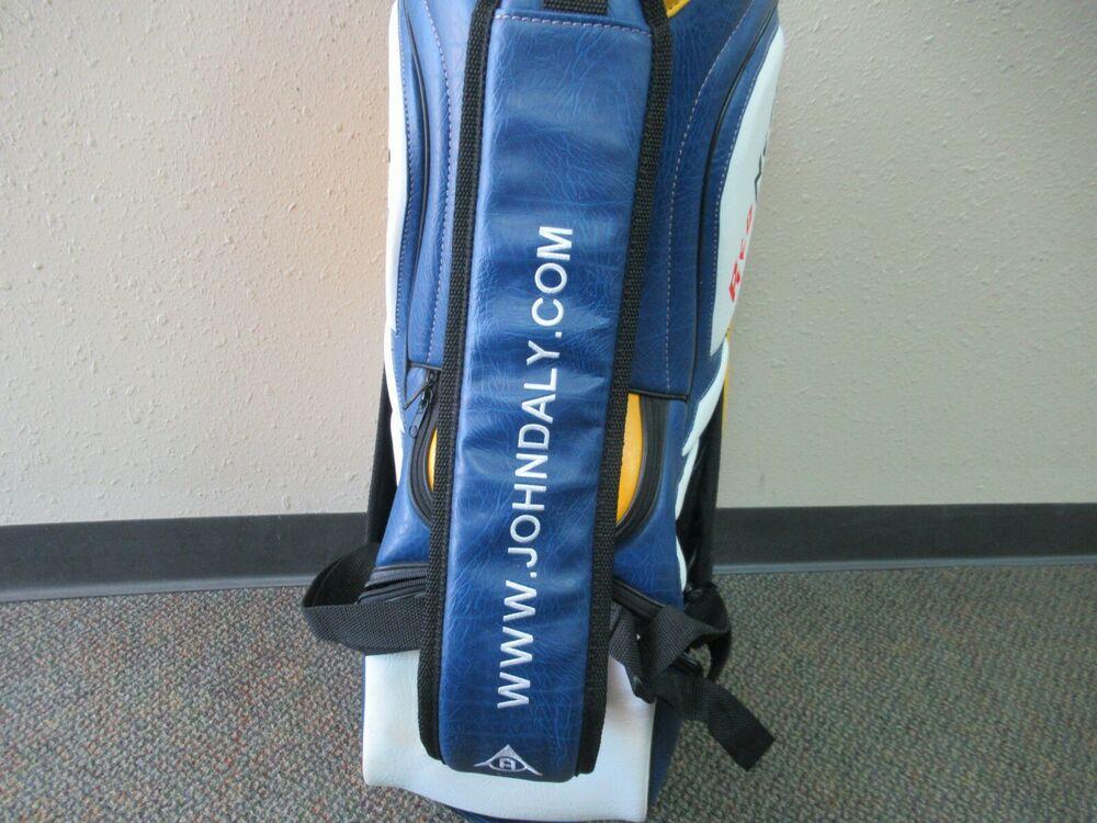 NICE JOHN DALY REDNECK TOUR STAFF BAG DUNLOP HOOTERS BAG VERY RARE