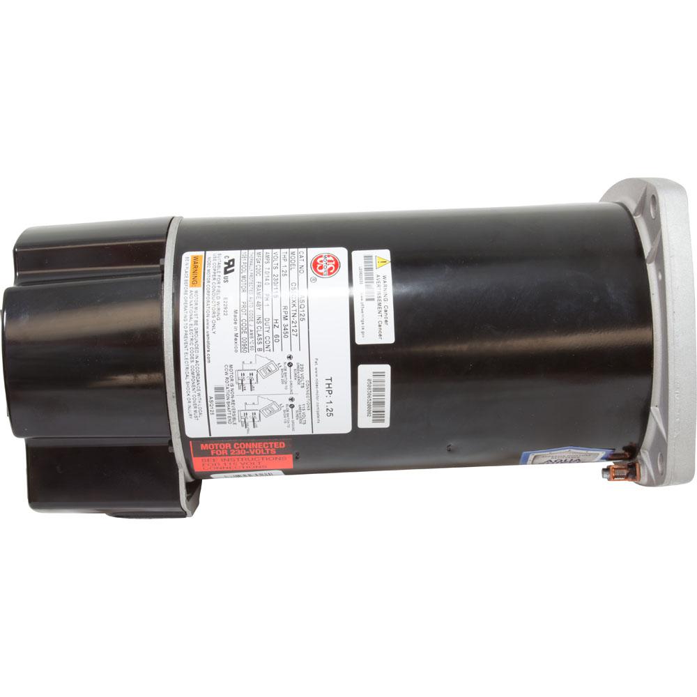 Motor, /US Motor, 0.75hp, 115/230v, 1-Spd, 48Yfr, SQFL