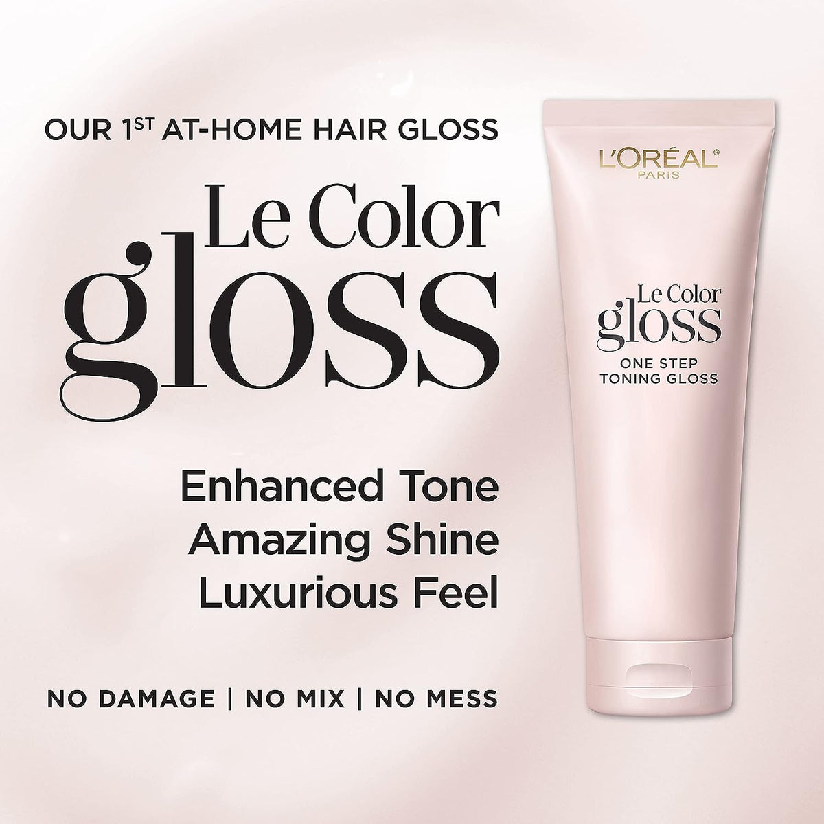 L'Oreal Paris Le Color One Step Toning Hair Gloss, Honey Blonde, 4 Ounce (Pack of 2)