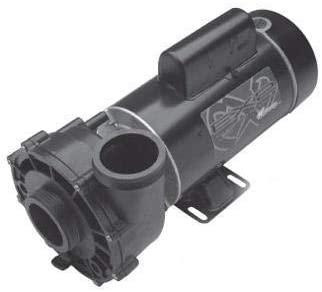 Waterway EX 2 48-Frame 2HP Dual-Speed Spa Pump, 2in. Intake, 2in. Discharge, 230V 3421021-1U