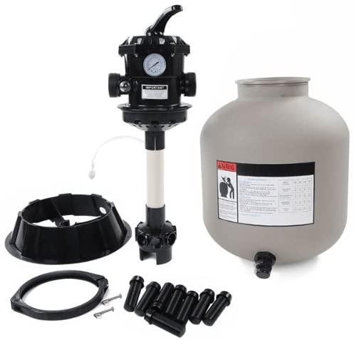 AV Prime Inc. 16" in / Above Ground Swimming Pool Sand Filter w/ Valve
