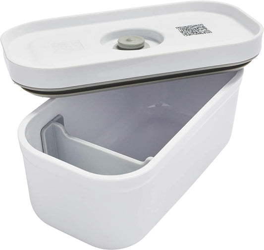 ZWILLING Fresh & Save Small Lunch Box, Airtight Food Storage Container, Meal Prep Container, BPA-Free, White