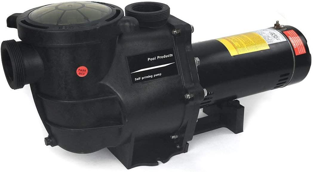 2HP In-Ground Swimming Pool Pump Variable Speed 2" Inlet 230V High Flo w/ Slip-On Fitting