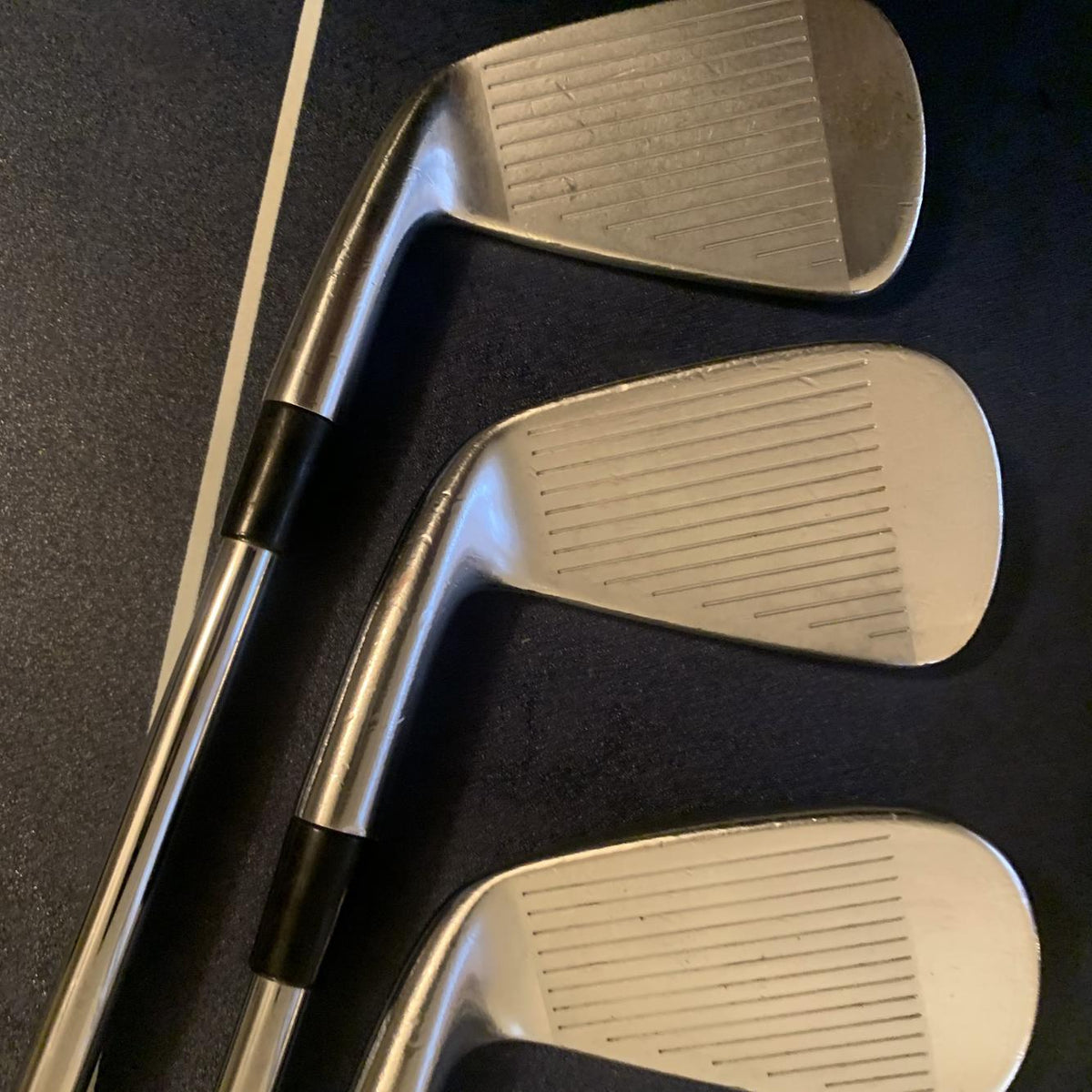 Men's Right Handed Stiff Flex Steel Shaft Iron Set