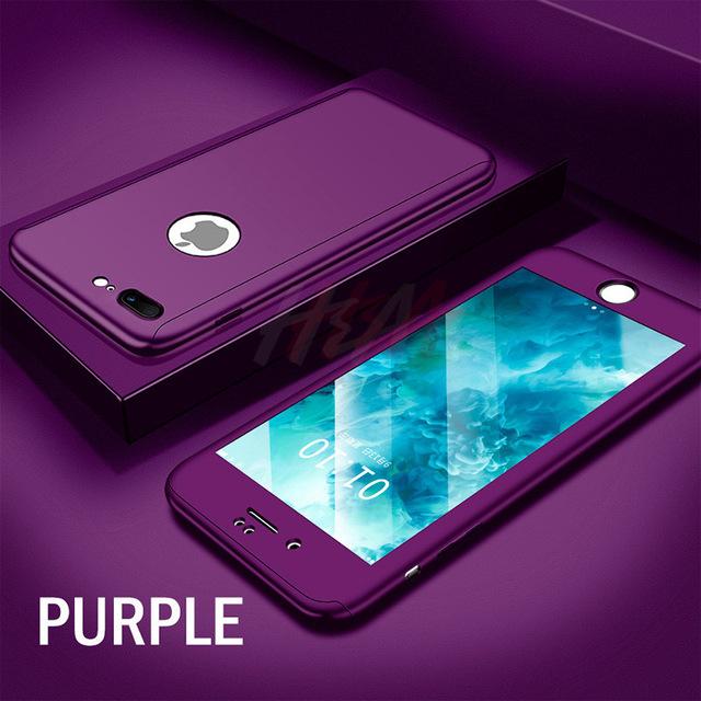 Phone Case - Luxury 360 Full Protection Phone Case For iPhone XS/XR/XS Max 8/7 Plus