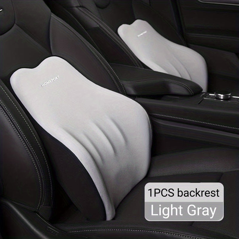 Car Headrest Lumbar Pillow High Rebound Memory Foam Car Neck Pillow Waist Support High End Car Seat Pillow