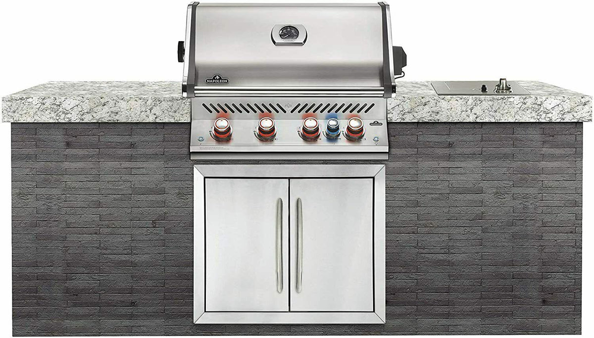 BIP500RBPSS-3 Built-in Prestige 500 RB Propane Gas Grill Infrared Rear Burners
