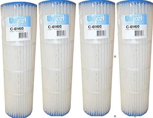 Unicel C-6960-4 15 SQ.FT. Quad DE 60 REPL. (4pack)