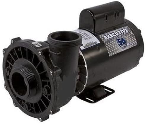Waterway Plastics 3721621-1 230V 12.4 amp Four Horsepower Dual Speed Thru-Bolt Motor Replacement for Pool & Spa Pump