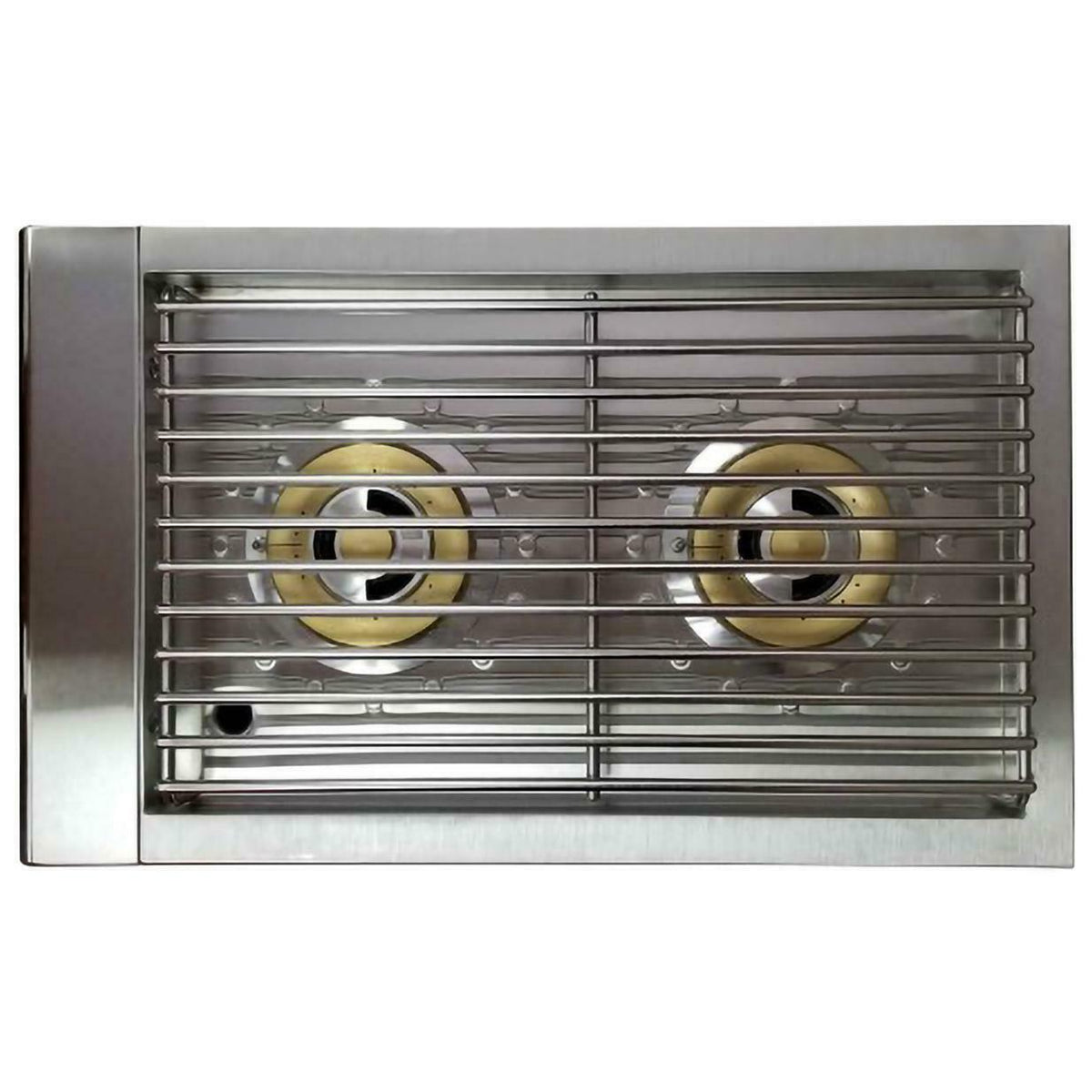 Turbo Built-In Natural Gas Double Side Burner With Lid