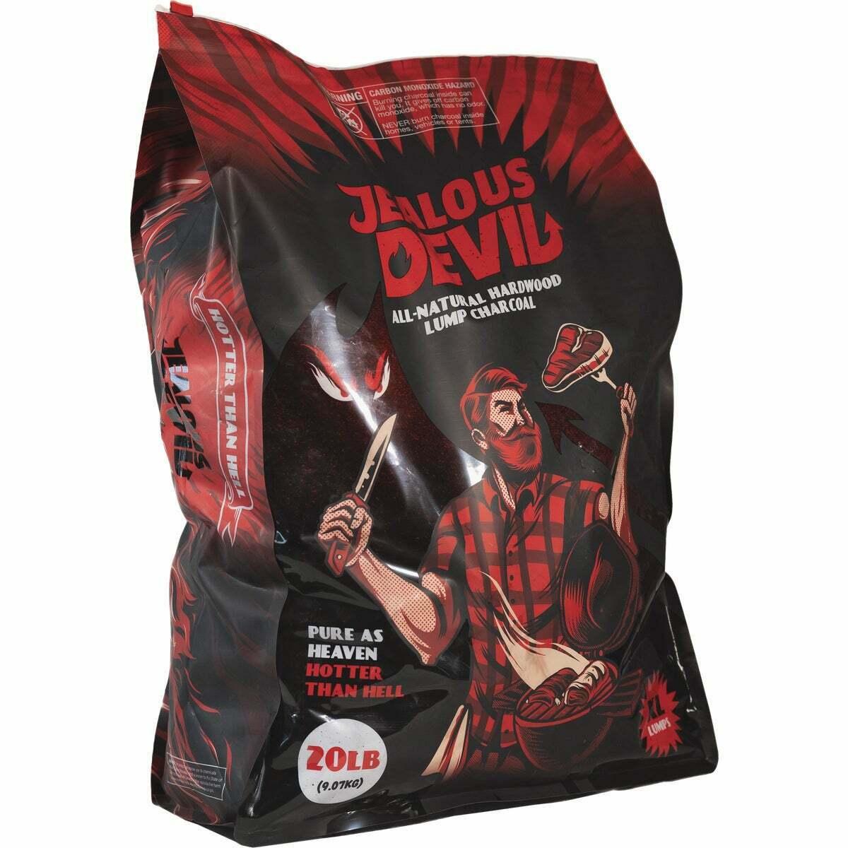 Jealous Devil Chunx 20 Lb. Hardwood Lump Charcoal JD20LBS Pack of 42