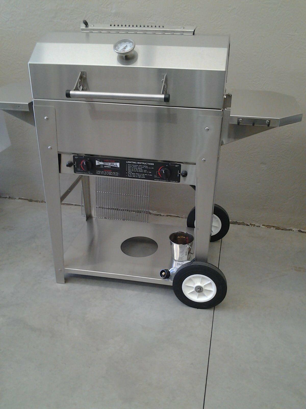 Wilmington Cape Fear Classic Stainless Steel Gas BBQ Grill