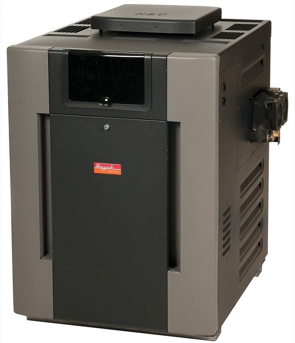 Raypak Digital Low NOx Natural Gas 399000 BTU Pool Heater 9243