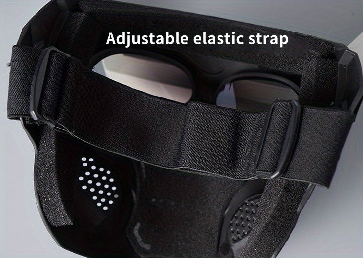 Skull Mask, Tactical Full Face Protection Outdoor Cycling Windproof Goggles, Sports & Outdoor Supplies Cross-country Motorcycle Goggles Sports Riding