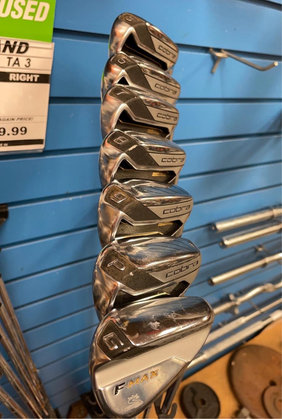 Cobra Used Right Handed Men's Regular Flex Iron Set