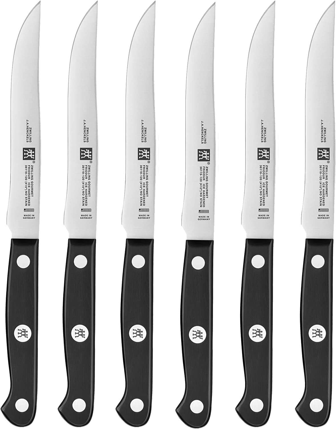 ZWILLING Gourmet 6-pc Steak Knife Set