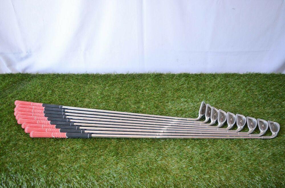 Ping Eye 2 Iron Set 3-w,s Right Handed 37.5" Steel Stiff New Grip